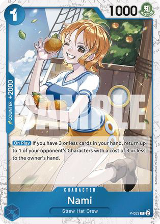 Nami (P-053) (Jolly Roger Foil) - P-053 - [PRB01] Premium Booster -The Best-