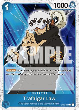 Trafalgar Law (ST03-008) (Jolly Roger Foil) - ST03-008 - [PRB01] Premium Booster -The Best-