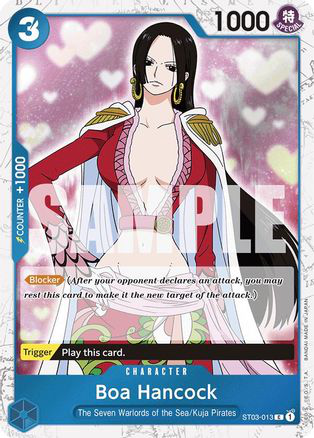 Boa Hancock (ST03-013) (Jolly Roger Foil) - ST03-013 - [PRB01] Premium Booster -The Best-