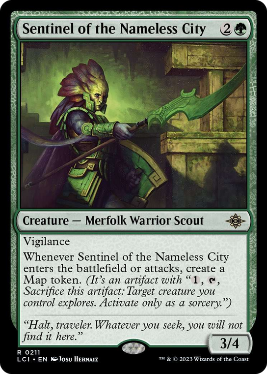 Sentinel of the Nameless City - 211 - The Lost Caverns of Ixalan (Foil)