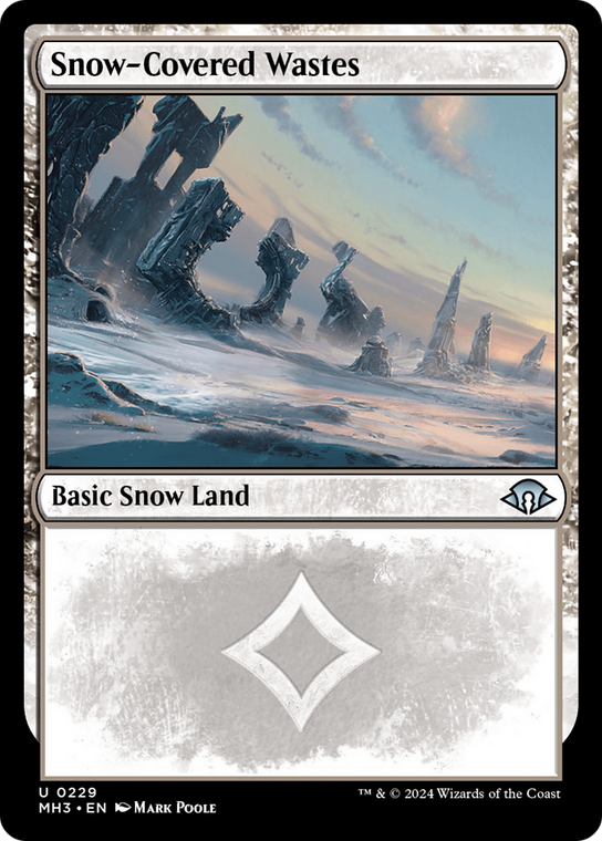 Snow-Covered Wastes (0229) - 229_snow-covered-wastes-0229 - Modern Horizons 3 (Foil)