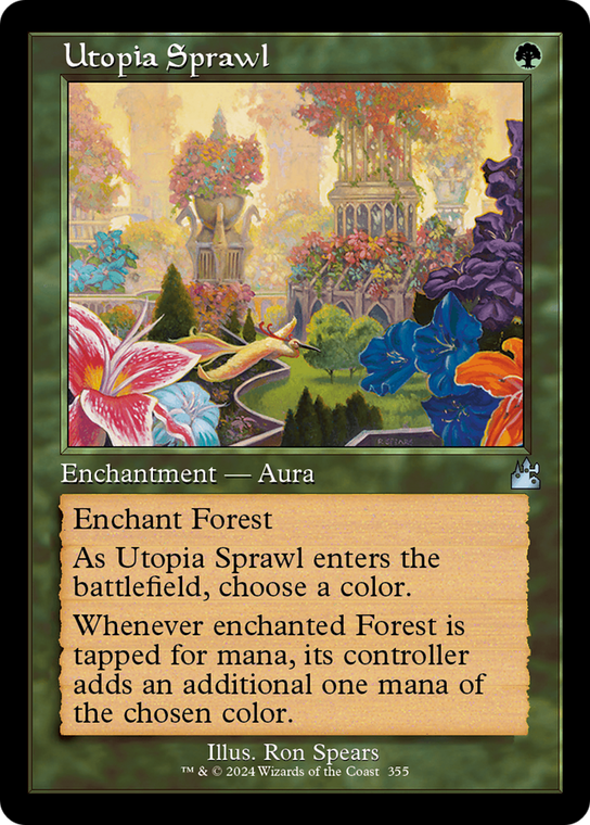 Utopia Sprawl (Retro Frame) - 355 - Ravnica Remastered