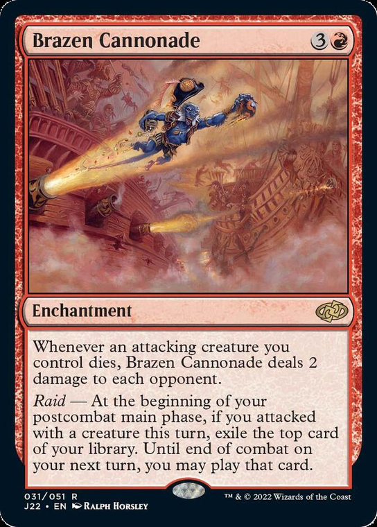 Brazen Cannonade - 31 - Jumpstart 2022