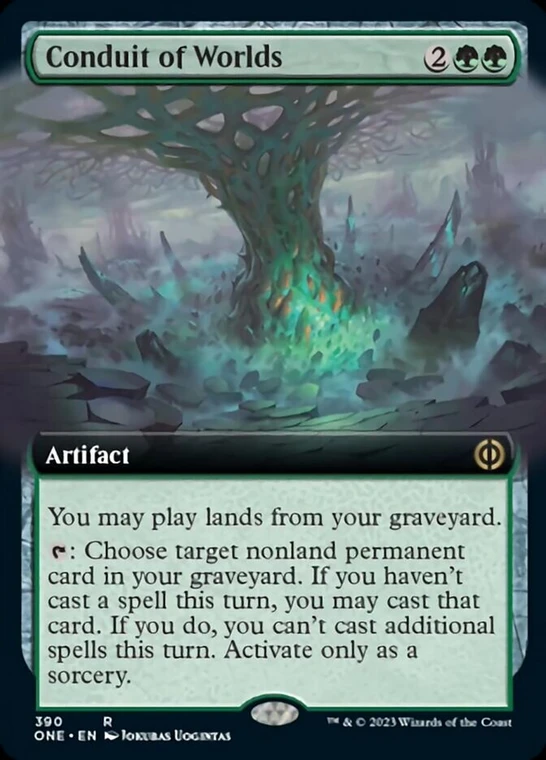 Conduit of Worlds (Extended Art) - 390 - Phyrexia: All Will Be One