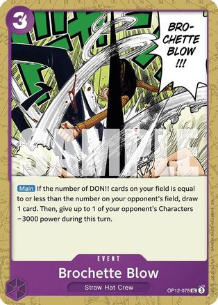 Brochette Blow - OP12-078 - [OP12] Legacy of the Master