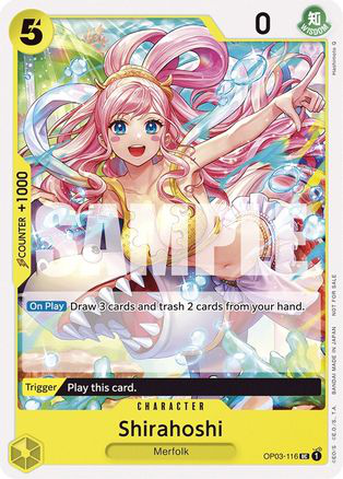 Shirahoshi (Tournament Pack Vol. 6) - OP03-116 - One Piece Promotion Cards