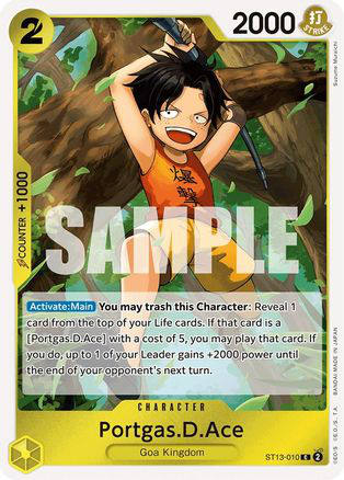 Portgas.D.Ace (010) - ST13-010 - [ST13] Ultra Deck: The Three Brothers
