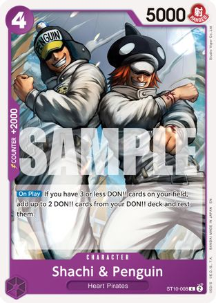 Shachi & Penguin (Reprint) - ST10-008 - [PRB02] Premium Booster The Best - Vol. 2