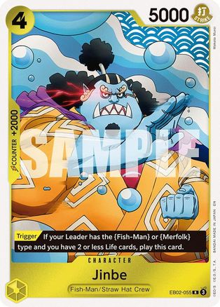 Jinbe - EB02-055 - [EB02] Extra Booster: Anime 25th Collection