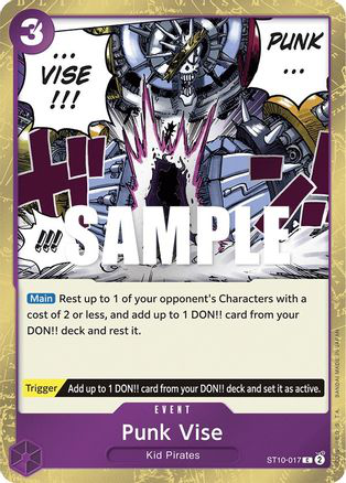 Punk Vise - ST10-017 - [ST10] Ultra Deck: The Three Captains