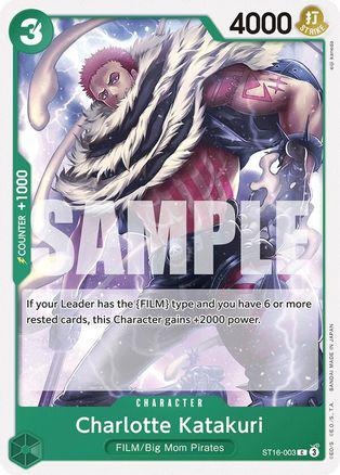 Charlotte Katakuri - ST16-003 - [ST16] Starter Deck 16: GREEN Uta