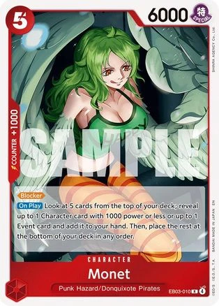 Monet - EB03-010 - [EB03] Extra Booster: One Piece Heroines Edition