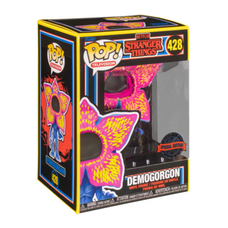 Stranger Things Demogorgon Black Light Funko POP! Vinyl