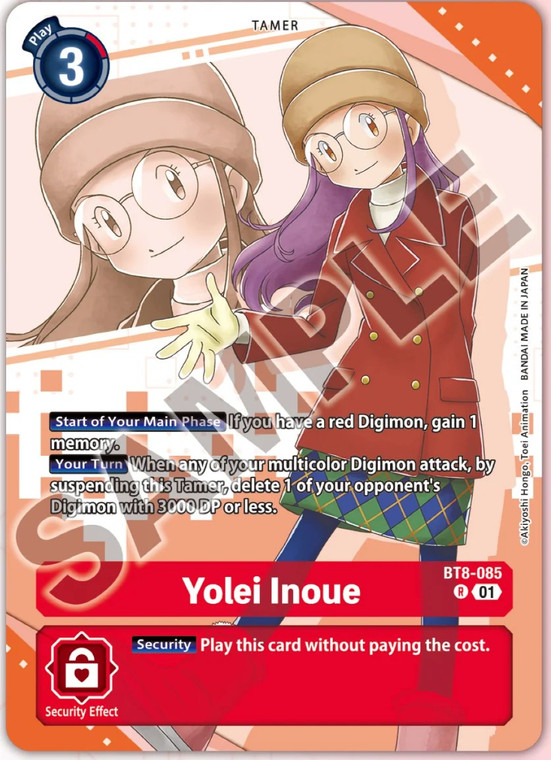 Yolei Inoue (Premium Heroines Set) - New Awakening (BT08)