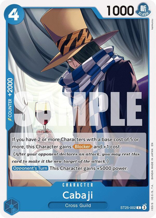 Cabaji - Starter Deck 25: BLUE Buggy (ST-25)