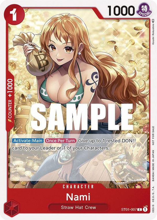 Nami (Tournament Pack Vol. 3) [Participant] - One Piece Promotion Cards (OP-PR)