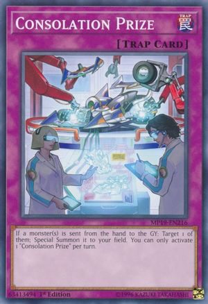 Consolation Prize | MP19-EN216 | 1st Edition | 2019 Gold Sarcophagus Tin Mega Pack