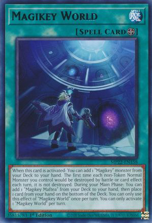 Magikey World | MP22-EN158 | 1st Edition | 2022 Tin of the Pharaoh's Gods