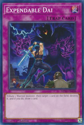 Expendable Dai | MP22-EN108 | 1st Edition | 2022 Tin of the Pharaoh's Gods