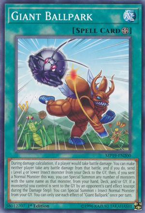 Giant Ballpark | MP19-EN200 | 1st Edition | 2019 Gold Sarcophagus Tin Mega Pack