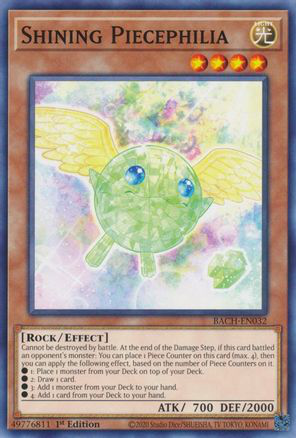 Shining Piecephilia | BACH-EN032 | 1st Edition | Battle of Chaos