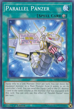 Parallel Panzer | MP19-EN203 | 1st Edition | 2019 Gold Sarcophagus Tin Mega Pack