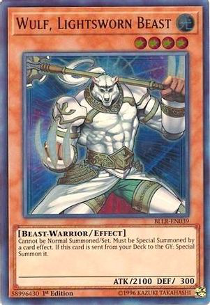 Wulf, Lightsworn Beast | BLLR-EN039 | 1st Edition | Battles of Legend: Light's Revenge