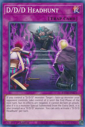 D/D/D Headhunt | BACH-EN075 | 1st Edition | Battle of Chaos