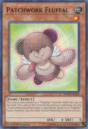 Patchwork Fluffal | MP19-EN226 | 1st Edition | 2019 Gold Sarcophagus Tin Mega Pack