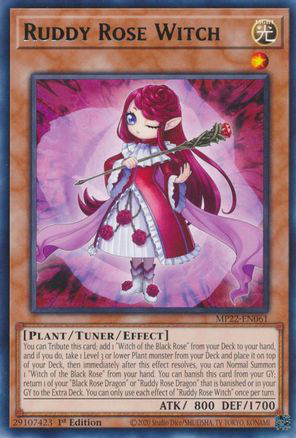Ruddy Rose Witch | MP22-EN061 | 1st Edition | 2022 Tin of the Pharaoh's Gods