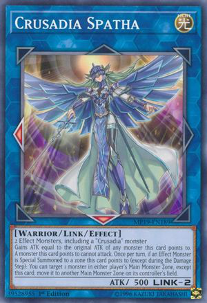 Crusadia Spatha | MP19-EN189 | 1st Edition | 2019 Gold Sarcophagus Tin Mega Pack