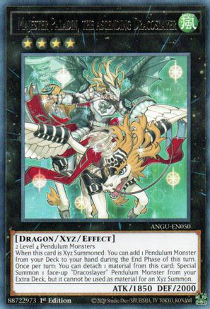 Majester Paladin, the Ascending Dracoslayer | ANGU-EN050 | 1st Edition | Ancient Guardians