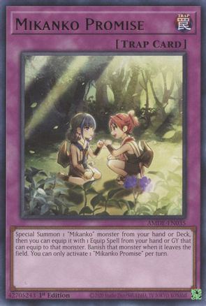 Mikanko Promise | AMDE-EN035 | 1st Edition | Amazing Defenders