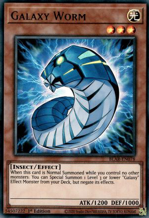 Galaxy Worm | BLAR-EN078 | 1st Edition | Battles of Legend: Armageddon