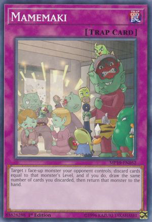 Mamemaki | MP19-EN052 | 1st Edition | 2019 Gold Sarcophagus Tin Mega Pack