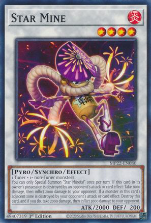Star Mine | MP22-EN080 | 1st Edition | 2022 Tin of the Pharaoh's Gods