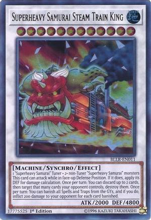 Superheavy Samurai Steam Train King | BLLR-EN011 | 1st Edition | Battles of Legend: Light's Revenge