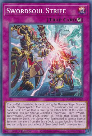 Swordsoul Strife | BACH-EN067 | 1st Edition | Battle of Chaos