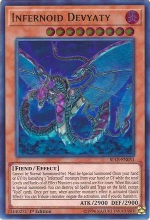Infernoid Devyaty | BLLR-EN054 | 1st Edition | Battles of Legend: Light's Revenge