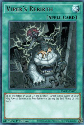 Viper's Rebirth | ANGU-EN053 | 1st Edition | Ancient Guardians