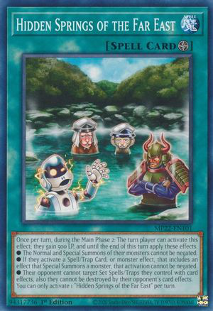 Hidden Springs of the Far East | MP22-EN101 | 1st Edition | 2022 Tin of the Pharaoh's Gods