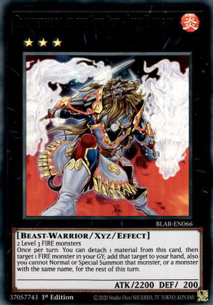Brotherhood of the Fire Fist - Lion Emperor | BLAR-EN066 | 1st Edition | Battles of Legend: Armageddon