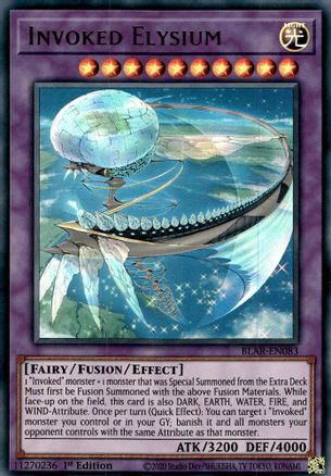 Invoked Elysium | BLAR-EN083 | 1st Edition | Battles of Legend: Armageddon