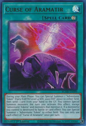 Curse of Aramatir | BLMR-EN099 | 1st Edition | Battles of Legend: Monstrous Revenge
