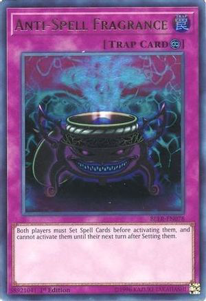 Anti-Spell Fragrance | BLLR-EN078 | 1st Edition | Battles of Legend: Light's Revenge