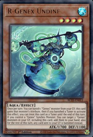 R-Genex Undine | BLTR-EN011 | 1st Edition | Battles of Legend: Terminal Revenge