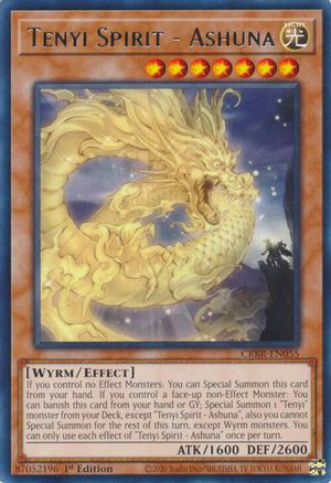 Tenyi Spirit - Ashuna | CRBR-EN055 | 1st Edition | Crossover Breakers