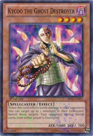 Kycoo the Ghost Destroyer (Mosaic Rare) | BP02-EN011 | 1st Edition | Battle Pack 2: War of the Giants