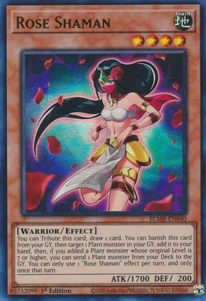 Rose Shaman | BLMR-EN040 | 1st Edition | Battles of Legend: Monstrous Revenge