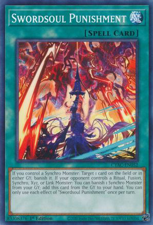 Swordsoul Punishment | CYAC-EN052 | 1st Edition | Cyberstorm Access